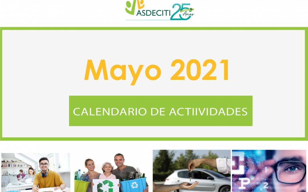 Calendario de Actividades Mayo 2021