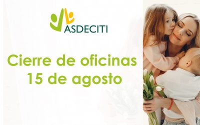 Cierre Oficinas 15 de agosto