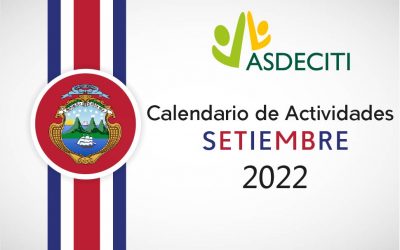 Calendario de Actividades Setiembre 2022
