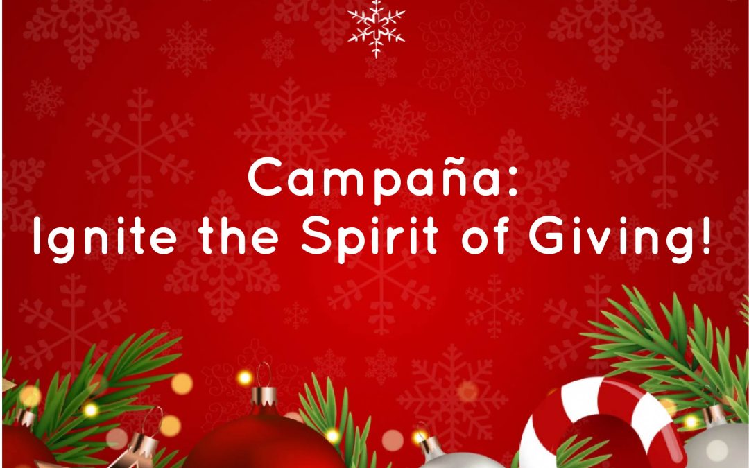 Campaña Navideña: Ignite the spirit of giving!