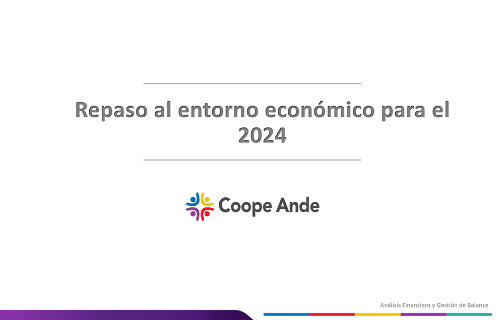 Charla sobre las perspectivas económicas del 2024