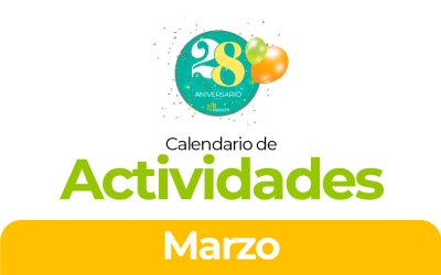Calendario de Actividades Mes de Marzo