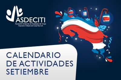 Calendario de Actividades Setiembre