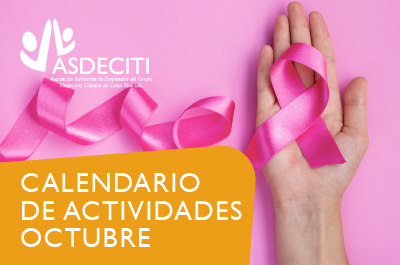 Calendario Actividades Octubre