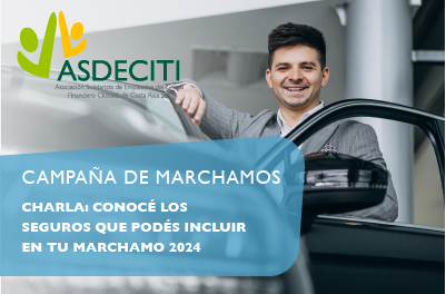 CHARLA: CONOCÉ LOS SEGUROS QUE PODÉS INCLUIR EN TU MARCHAMO 2024