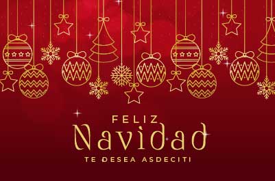 FELIZ NAVIDAD TE DESEA ASDECITI