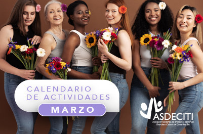 CALENDARIO DE ACTIVIDADES MARZO