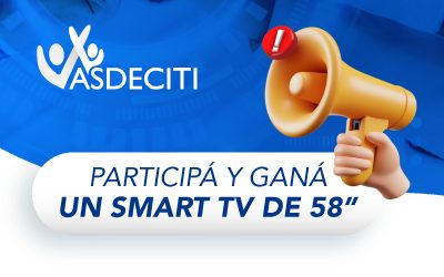 PARTICIPÁ Y GANÁ UN SMART TV DE 58″