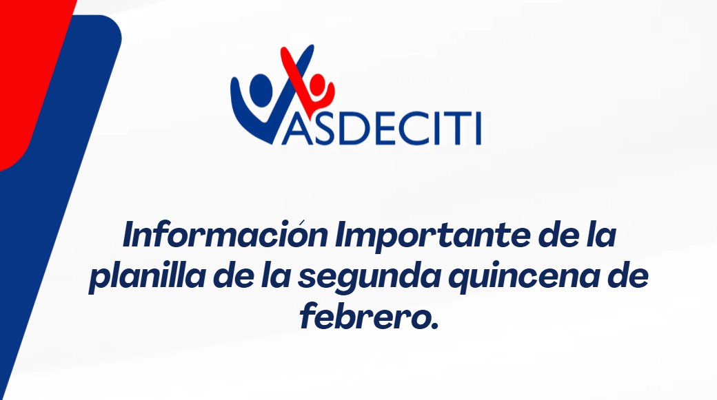 INFORMACIÓN IMPORTANTE