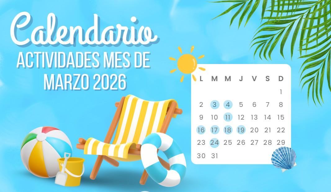 CALENDARIO ACTIVIDADES MES DE MARZO 2026
