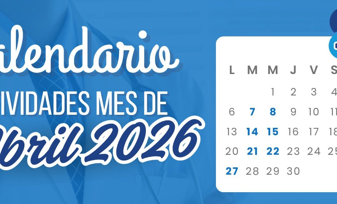 CALENDARIO ABRIL 2026