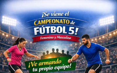 CAMPEONATO FUTBOL 5 FEMENINO Y MASCULINO